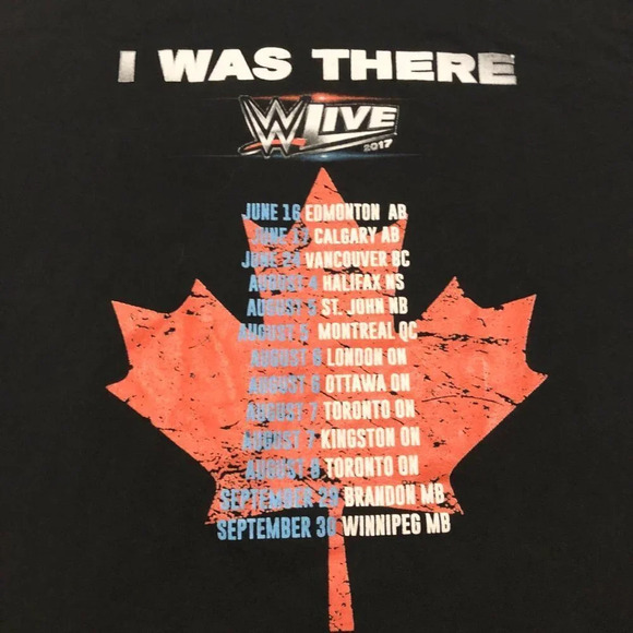 WWE LIVE Wrestling Black Mens T Shirt Size M - Picture 16 of 16